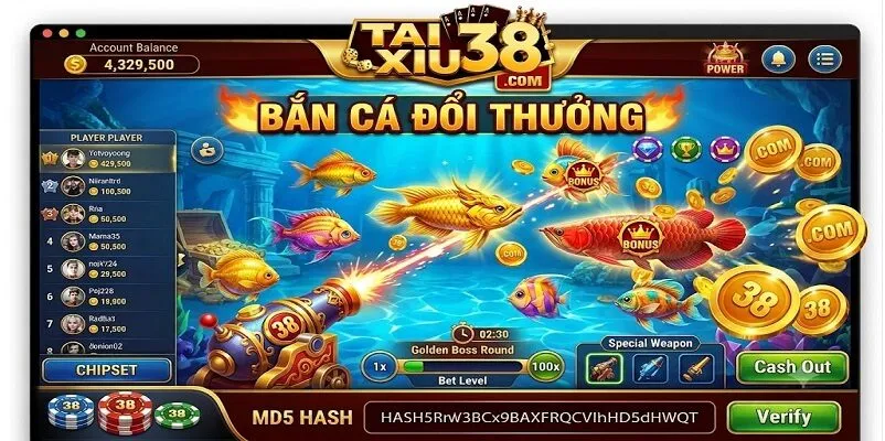 bắn cá đổi thưởng