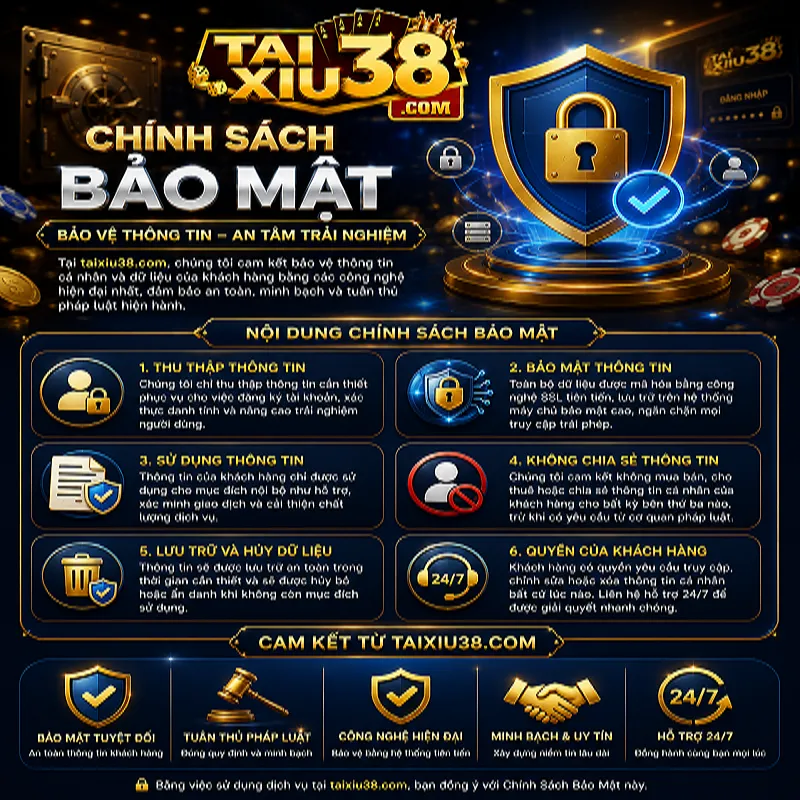 Chính sách bảo mật và chia sẽ